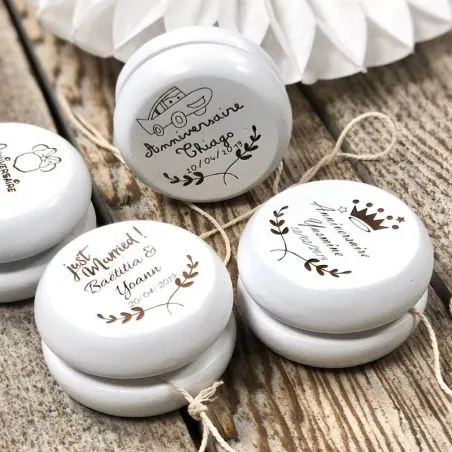 Yoyo bois personnalisé - Cadeau d'invité