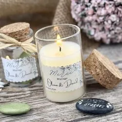 Eprouvette bougie parfumée Personnalisée
