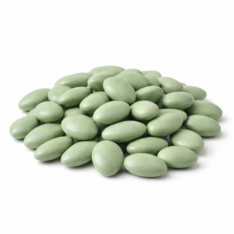 Dragées chocolat Vert Sauge – Cacao Reynaud (Artisan français)