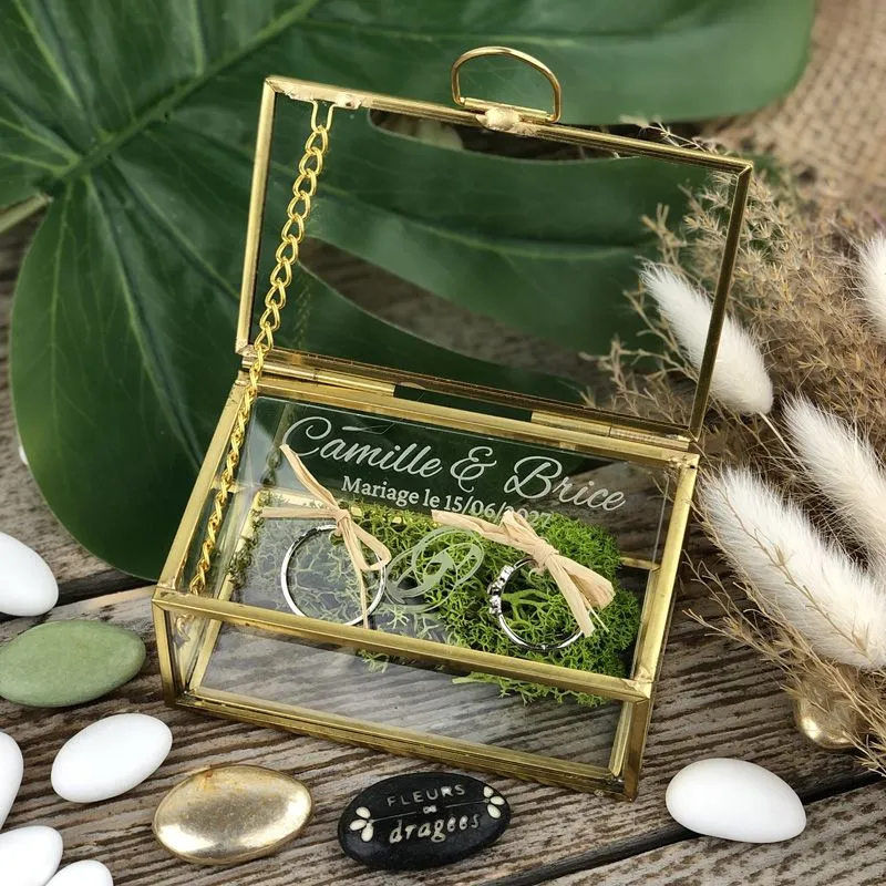 Cousin mariage - Support porte Alliance Personnalisé