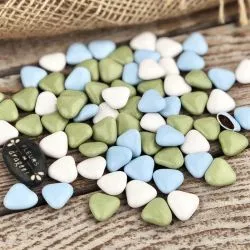 Mini cœur chocolat 70% Mix BBS