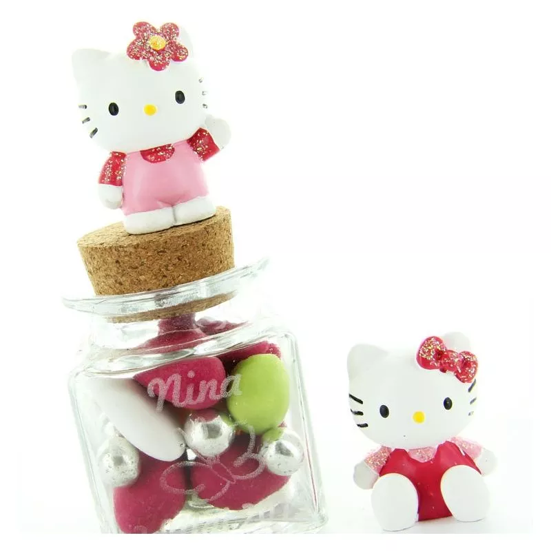 Sujet dragées bapteme Hello Kitty X2 - Sanrio©