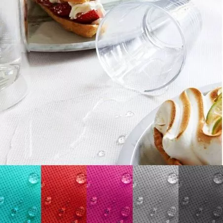 Nappe table Spunbond waterproof effet tissu