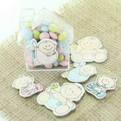 3 Stickers BÉBÉ à coller