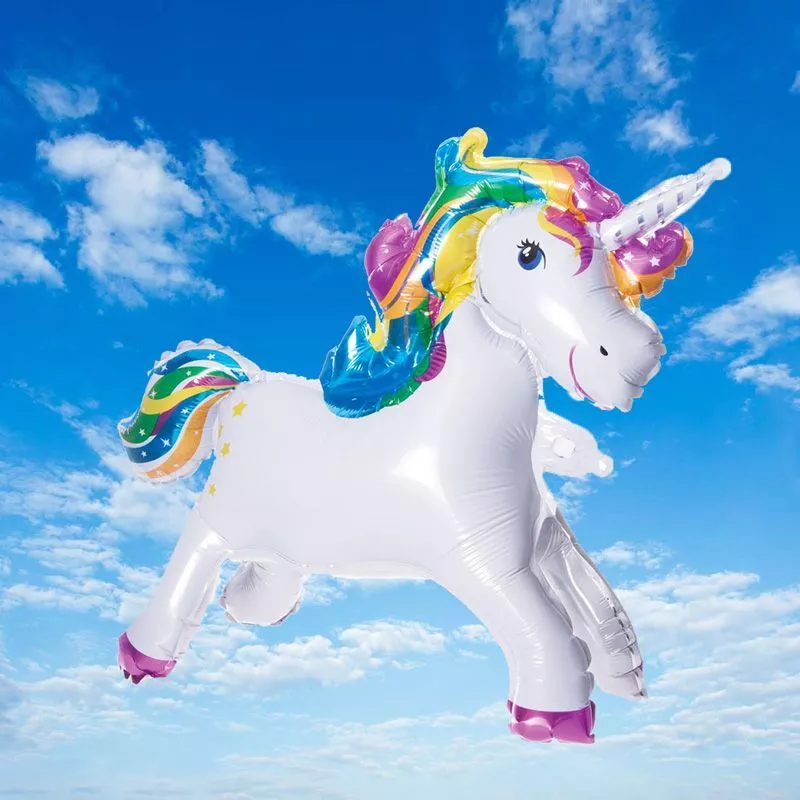 Ballon Helium Anniversaire Fille La Licorne