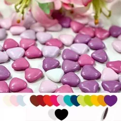 Dragées Coeurs chocolat pas cher 500gr