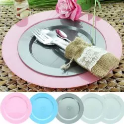 Assiette Premium reutilisable 19cm (lot 6)