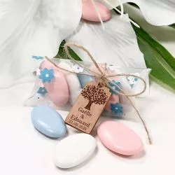 Étiquette bois Mini personnalisée