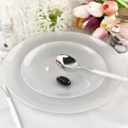 ( Pack 12 ) Assiettes Nacre réutilisables