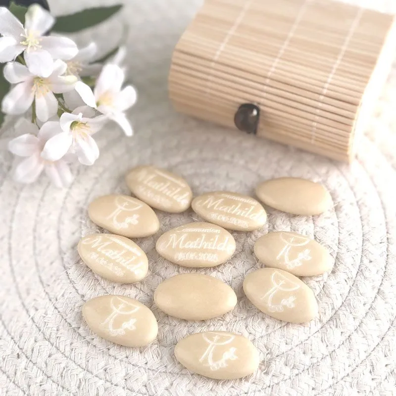 Dragées personnalisée mariage sachet de  250 gramme